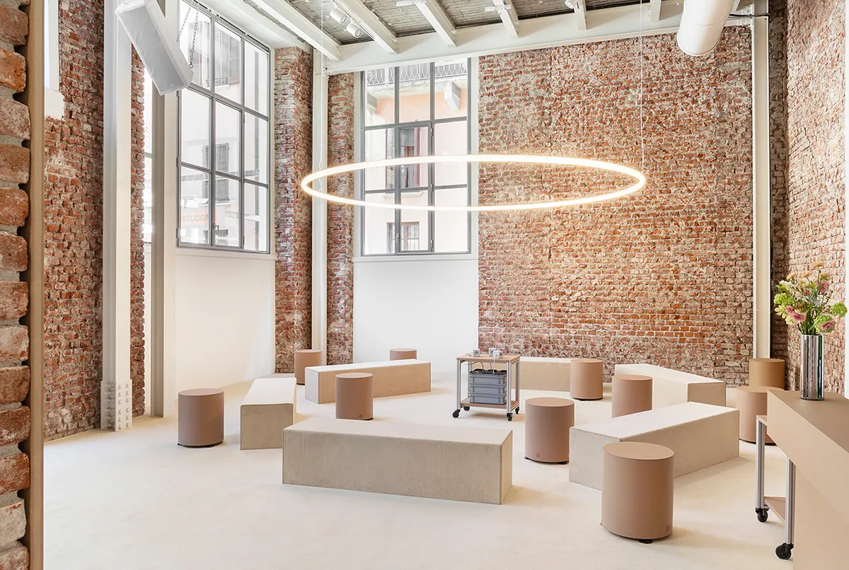 House of Switzerland during the 2025 edition of Milano Design Week